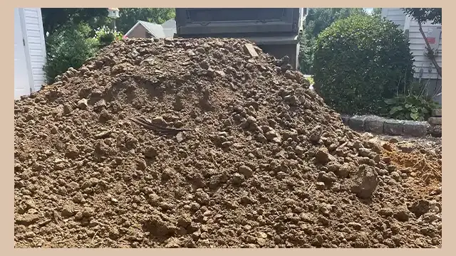 Step 5 of inground pool demolition